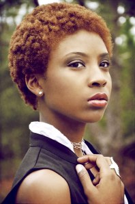 Short-hairstyles-for-black-women-with-color