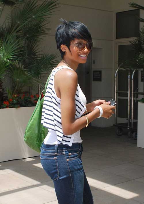 Short hairstyles for black women  From A Different 